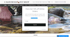 Desktop Screenshot of californiaflyshop.com