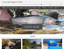 Tablet Screenshot of californiaflyshop.com